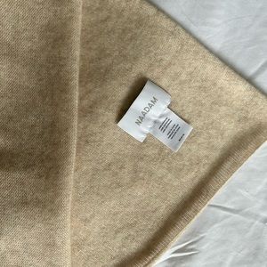 Naadam cashmere throw
